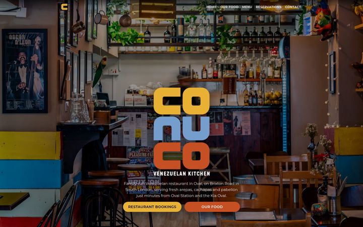 Screenshot of conuco.co.uk