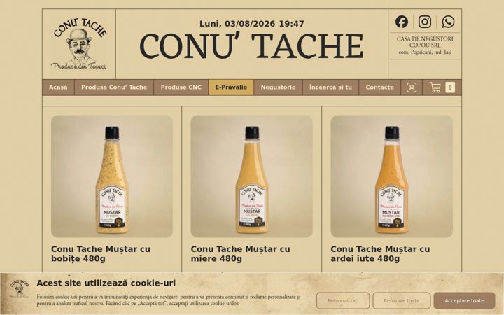Screenshot of conutache.ro