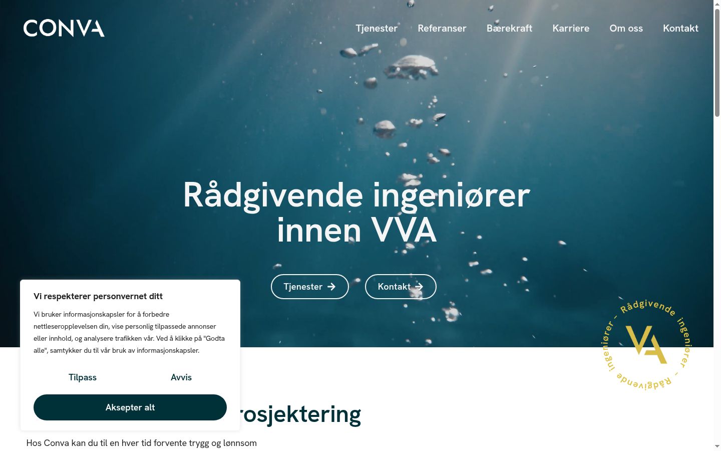 Sutikimo reklamjuostės, rodytos prieš bet kokią sąveiką, ekrano kopija