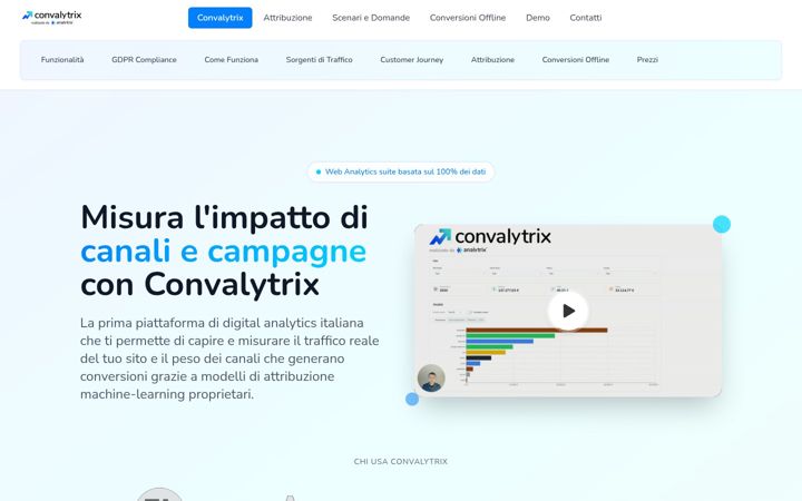 Ekraanipilt saidist convalytrix.it