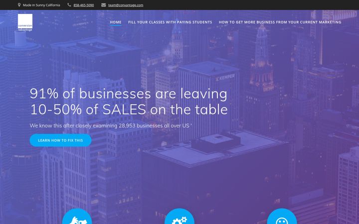 Screenshot of convantage.com