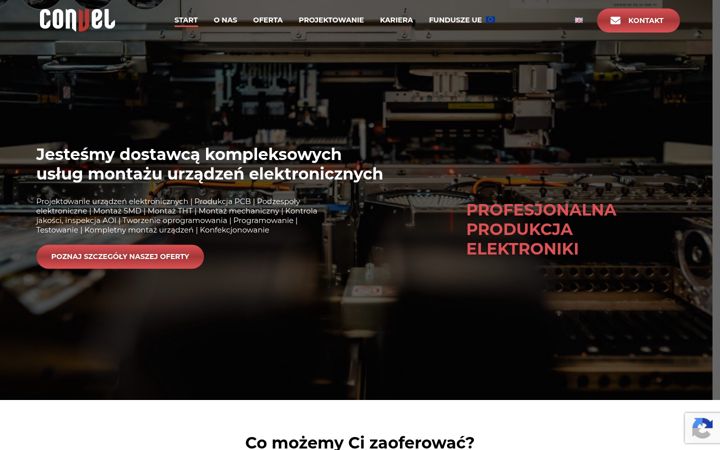 Skjámynd af convel.pl