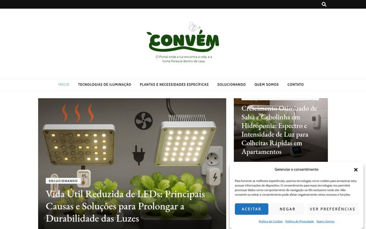 Screenshot of convemportal.com
