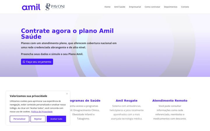 Screenshot di conveniomedicoescolha.com.br