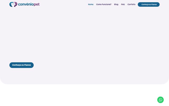 Screenshot of conveniopet.com.br