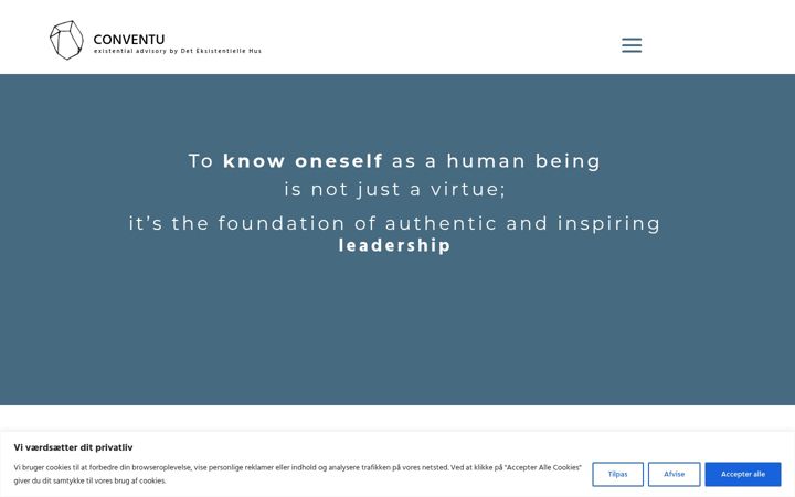 Screenshot of conventu.eu