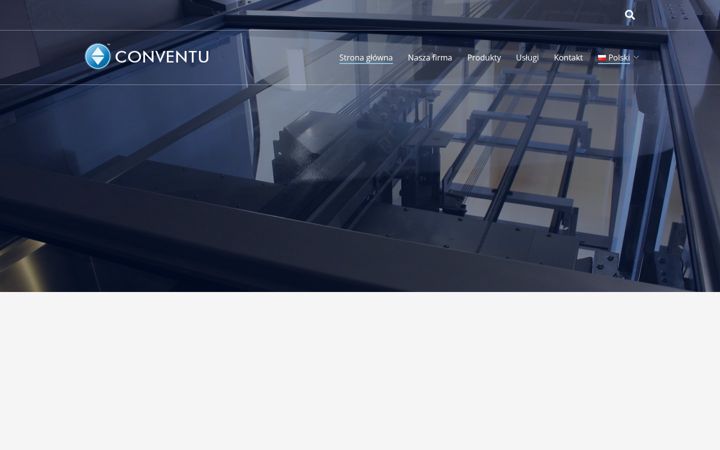 Screenshot του conventu.pl