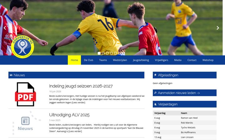 Screenshot of conventus03.nl