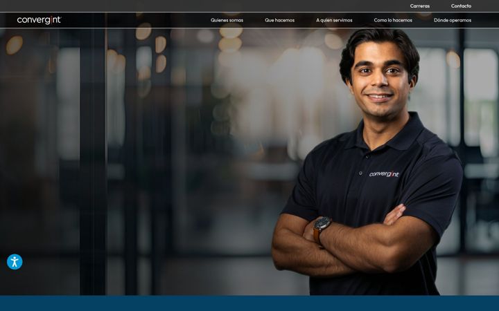 Screenshot of convergint.com.co