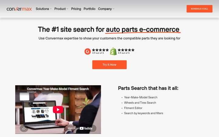 Screenshot of convermax.com