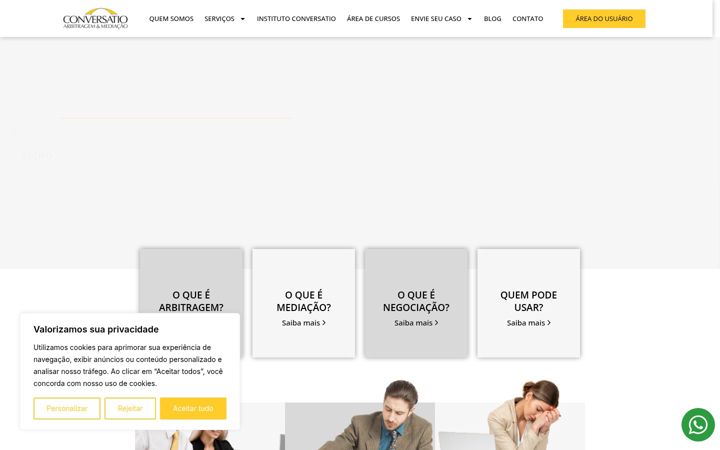 Screenshot of conversatio.com.br