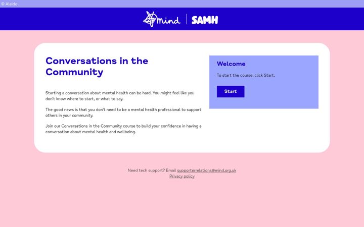 Screenshot of conversationsinthecommunity.org.uk