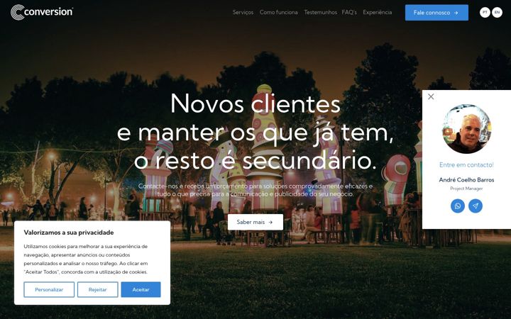 Screenshot of conversion.pt