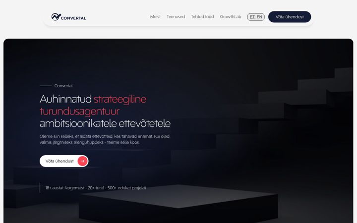 Screenshot of convertal.ee