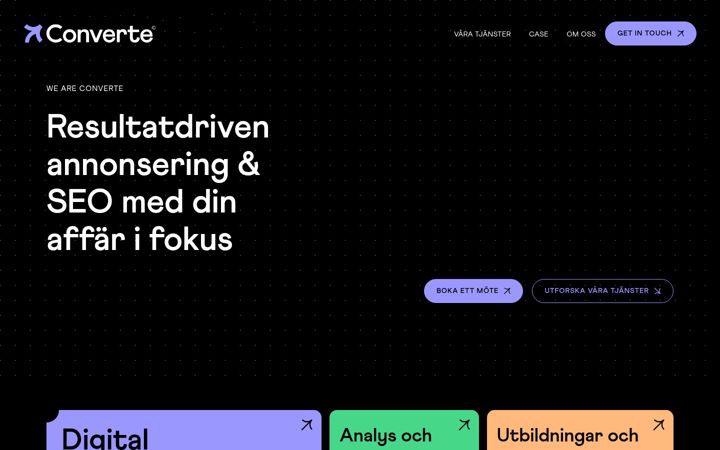 Screenshot of converte.se