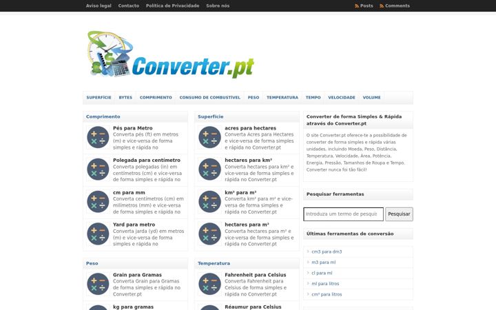 Screenshot of converter.pt