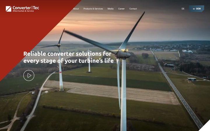 Screenshot of convertertec-service.com