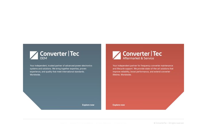 Screenshot of convertertec.com