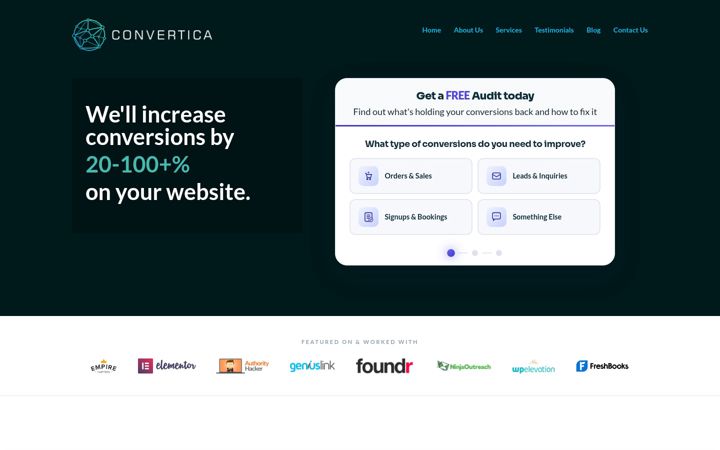 Screenshot of convertica.org