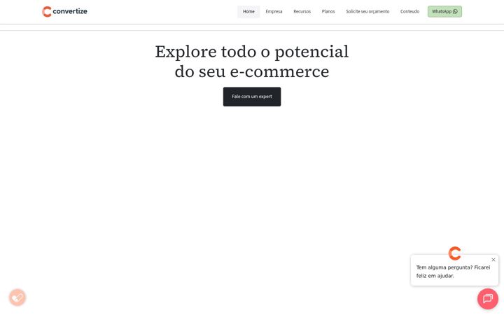 Screenshot of convertiez.com.br