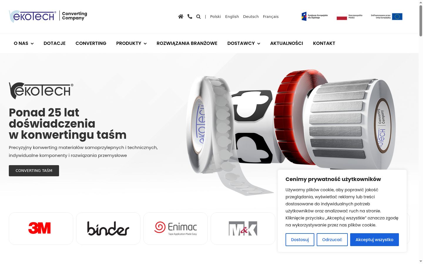 Screenshot tal-banner tal-kunsens muri qabel kwalunkwe interazzjoni