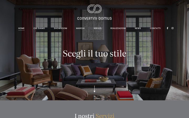 Screenshot of convertinidomus.com