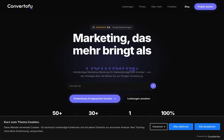 Screenshot of convertofy.de