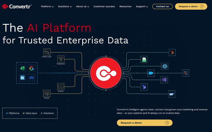 Екранна снимка на convertr.io