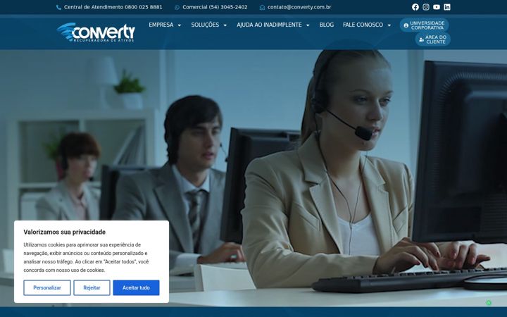 Screenshot von converty.com.br