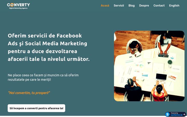 Képernyőkép: convertyagency.com