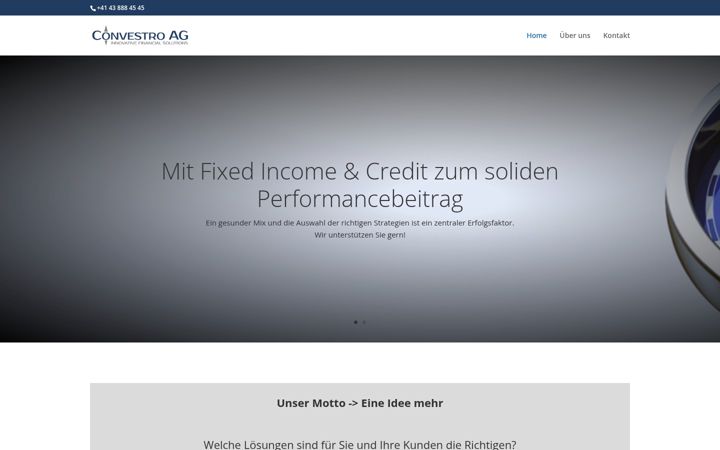 Screenshot of convestro.com