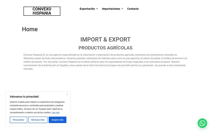 Screenshot of convexohispania.com