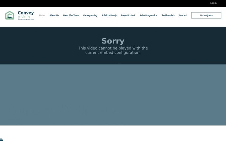 Screenshot of conveywithme.com