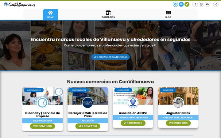 Screenshot of convillanueva.es