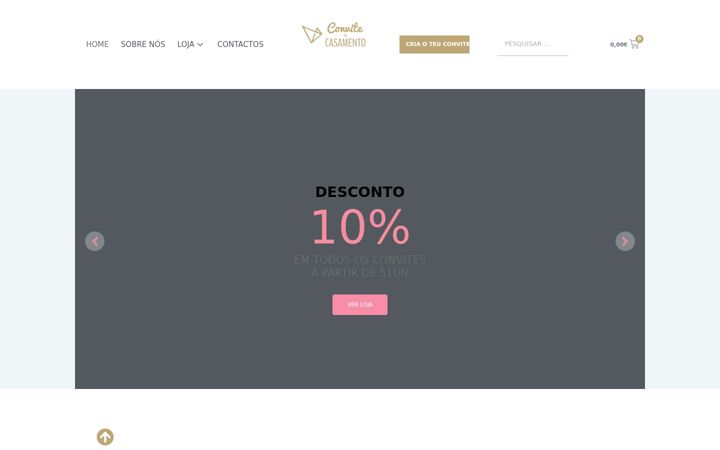 Screenshot of convitedecasamento.pt