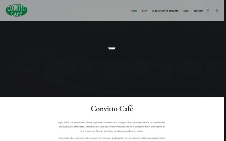Екранна снимка на convittocafe.it