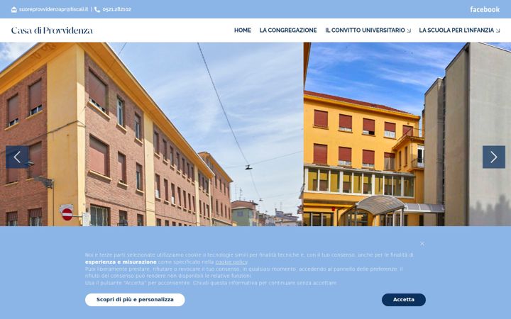 Screenshot of convittoparma.com