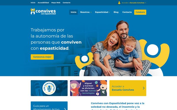 Screenshot ta' convives.net