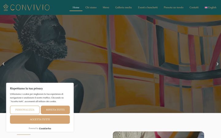 Screenshot of conviviopalermo.it