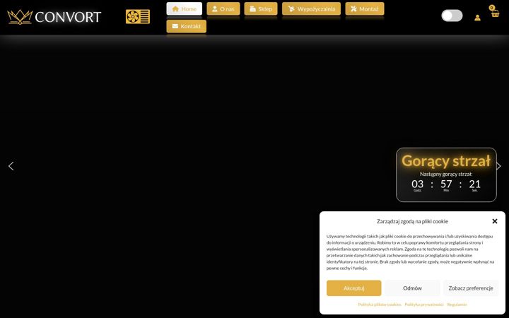 Screenshot of convort.pl