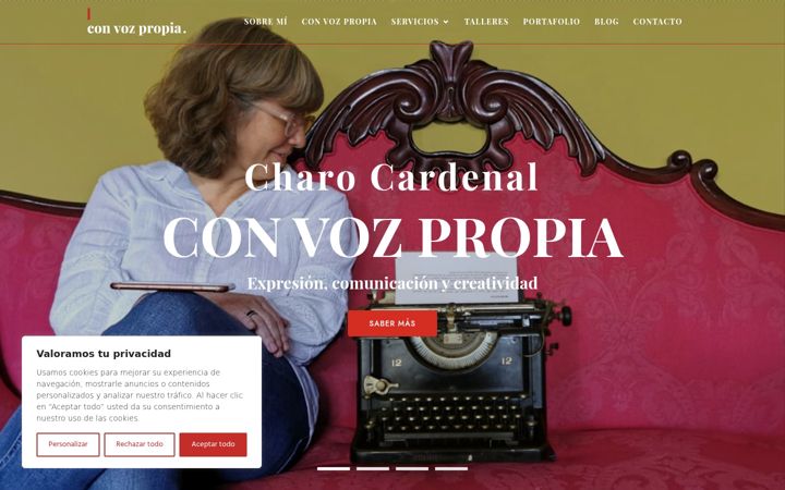 Screenshot of convozpropia.com
