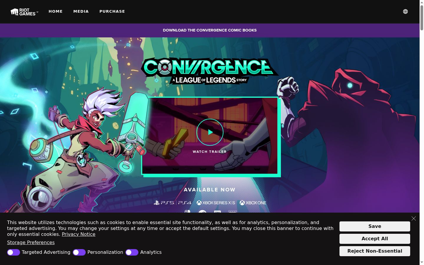 Screenshot tal-banner tal-kunsens muri qabel kwalunkwe interazzjoni