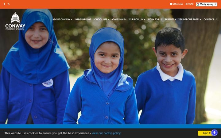 Screenshot di conway.bham.sch.uk