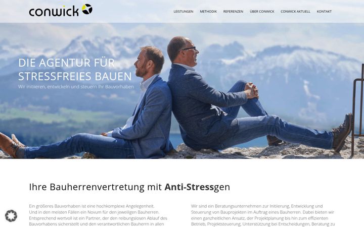 Screenshot of conwick.de