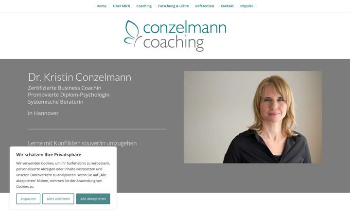 Screenshot of conzelmanncoaching.de