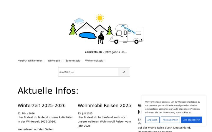 Screenshot of conzetts.ch