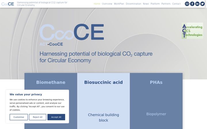 Screenshot of cooce.eu