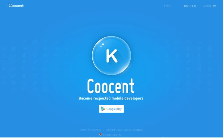 Screenshot of coocent.com