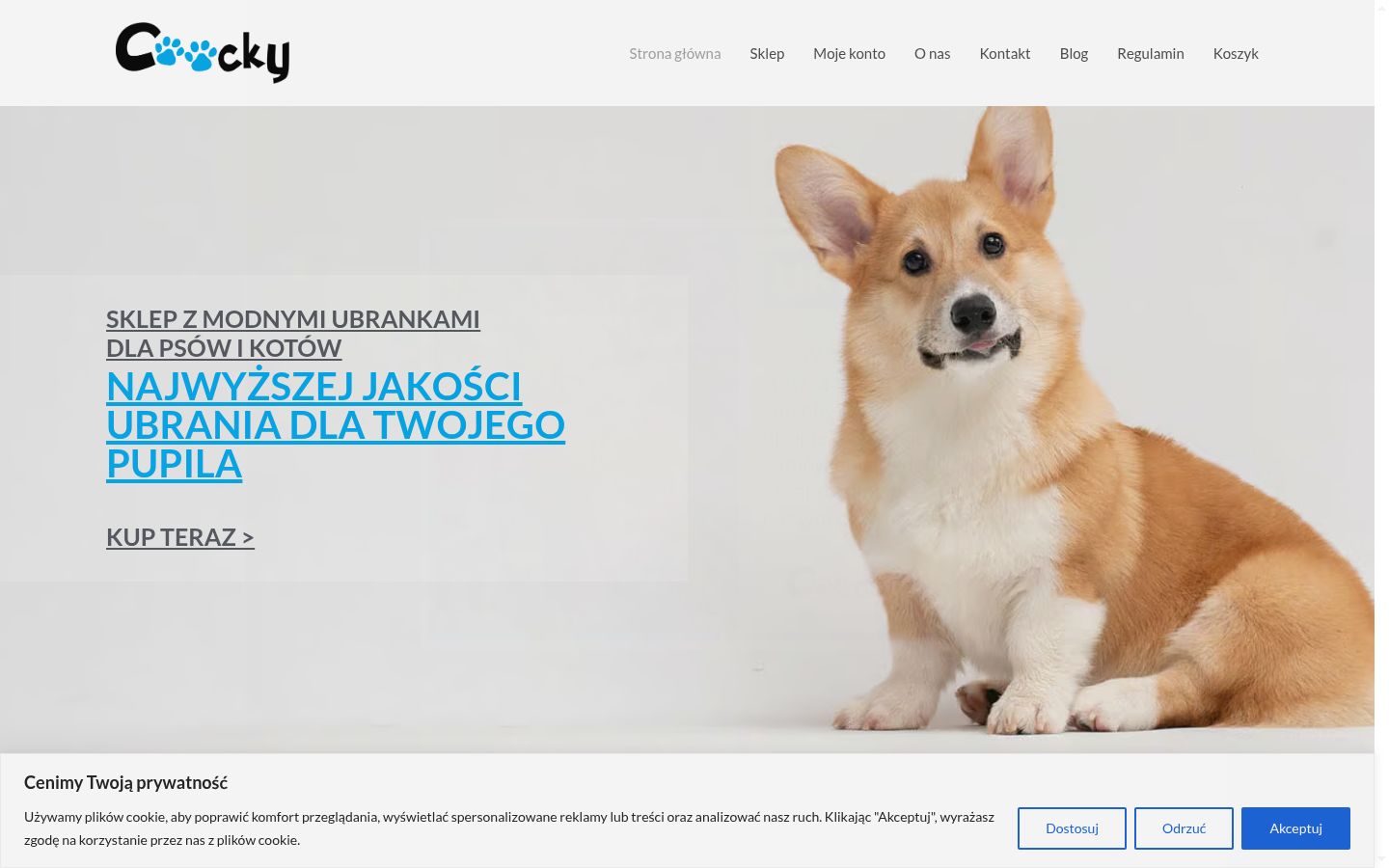 Screenshot tal-banner tal-kunsens muri qabel kwalunkwe interazzjoni