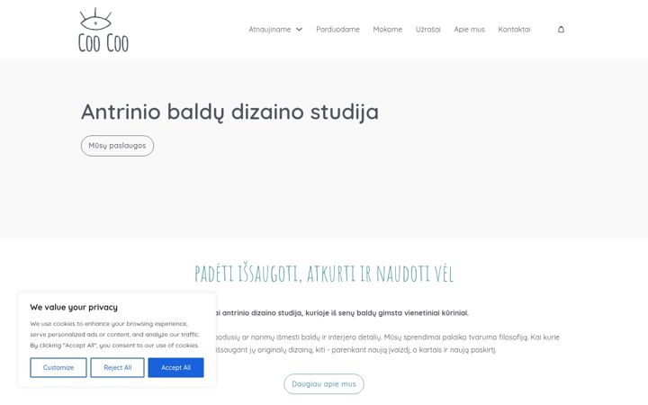 Screenshot di coocoo.lt